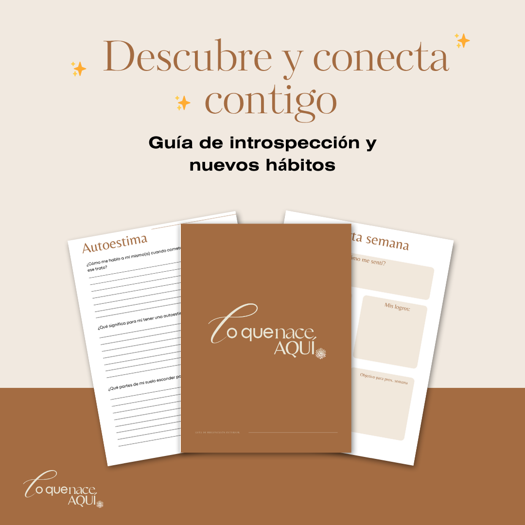 Un mapa para explorar tu mundo interior con ejercicios, reflexiones y hábitos que sanan.